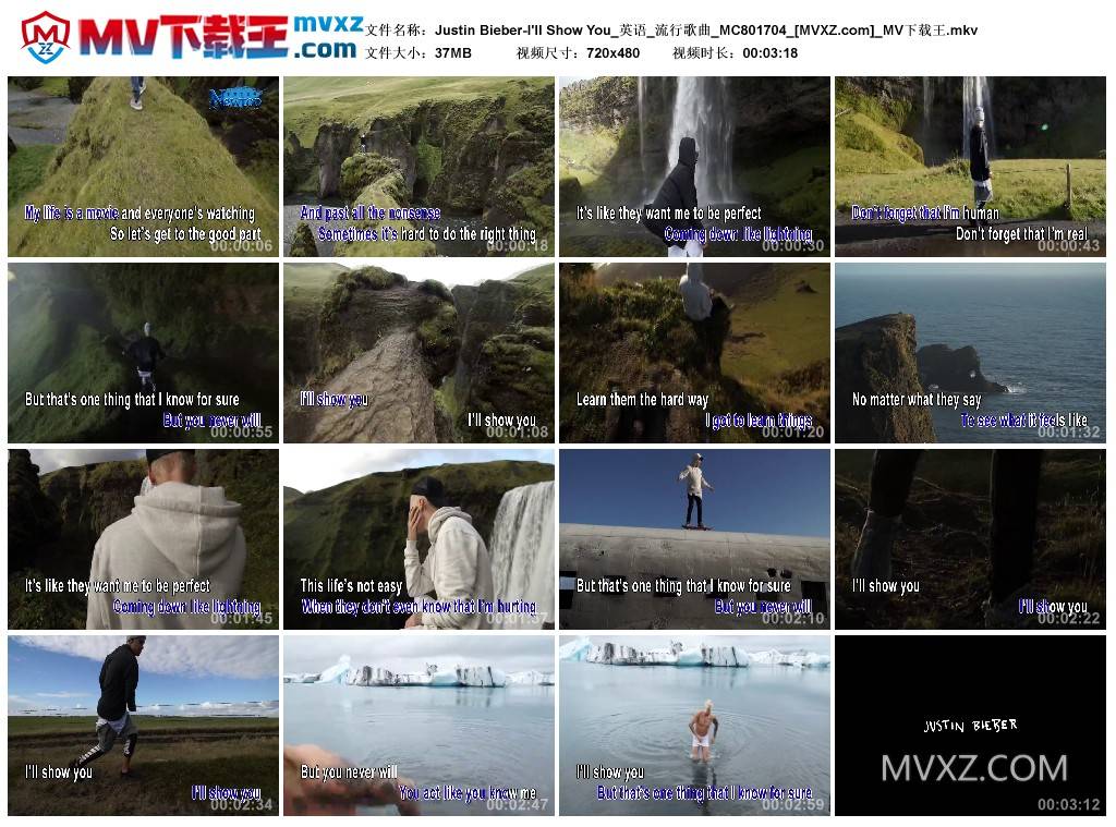 Justin Bieber-I'll Show You_英语_流行歌曲_MC801704